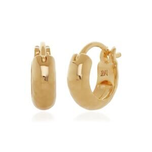 Monica Vinader Siren Huggie Hoop Earrings - One Size Gold